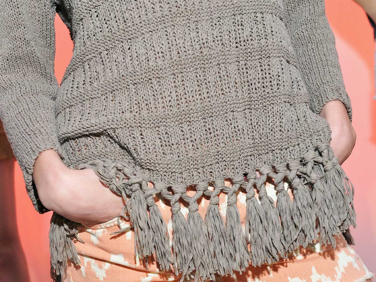 Don’t: Wear Frayed or Pilling Sweaters