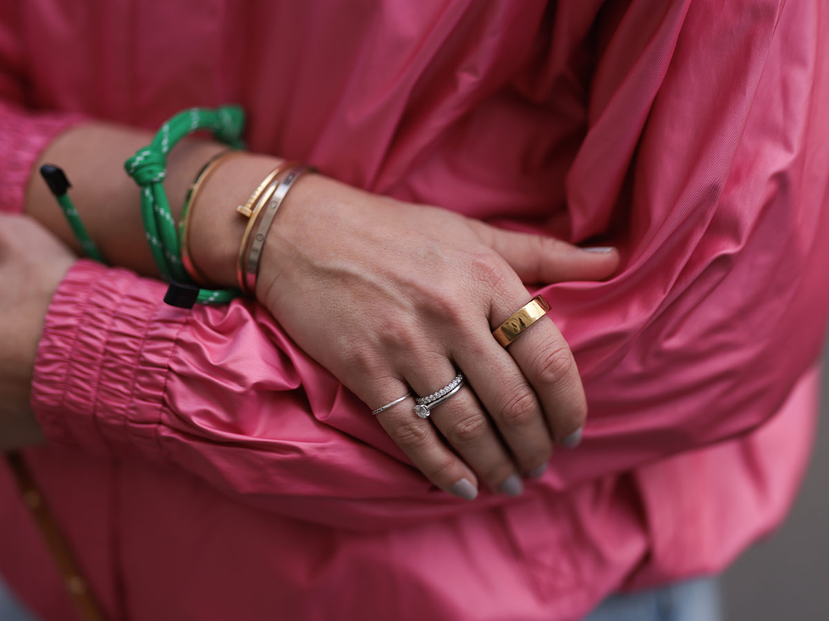 “Never Pair Gold and Silver Jewelry”
