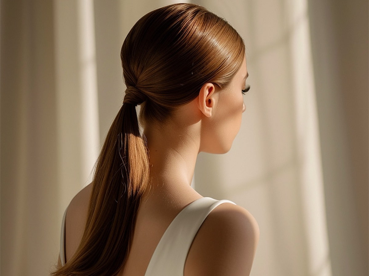 Wrapped Ponytail