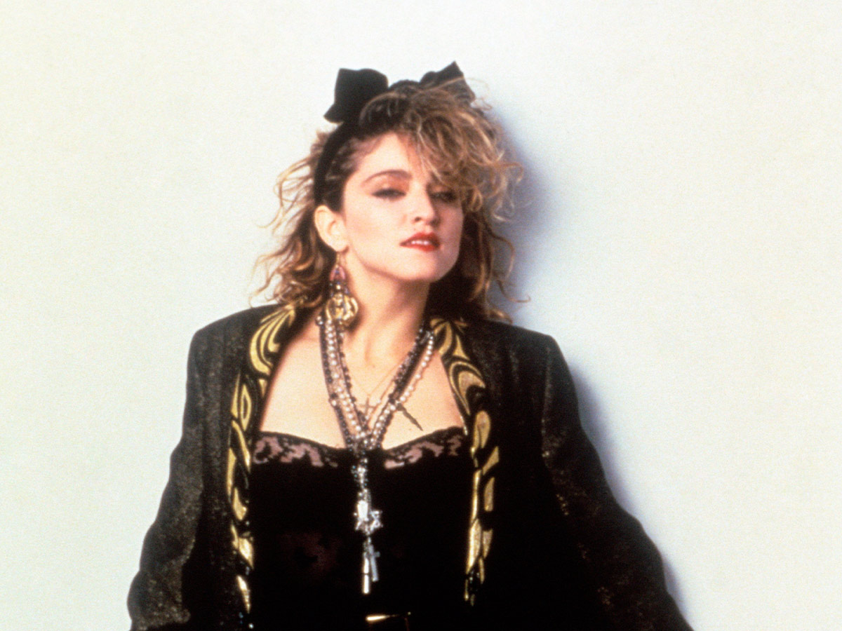 Madonna's Boho Hair