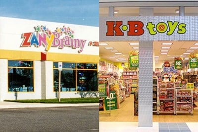 once popular stores that no longer exist