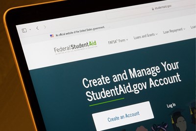 student aid dot gov website