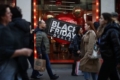 black friday sales decline