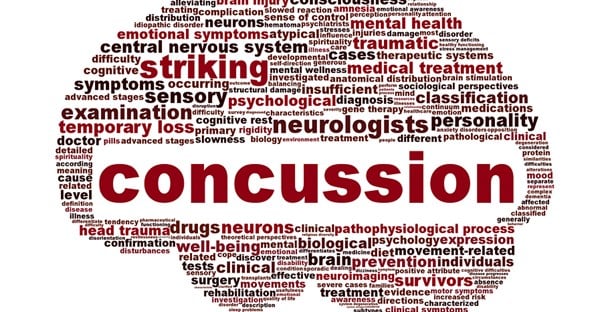 a visual representation of concussions