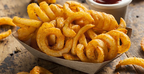 curly fries can create high cholesterol levels