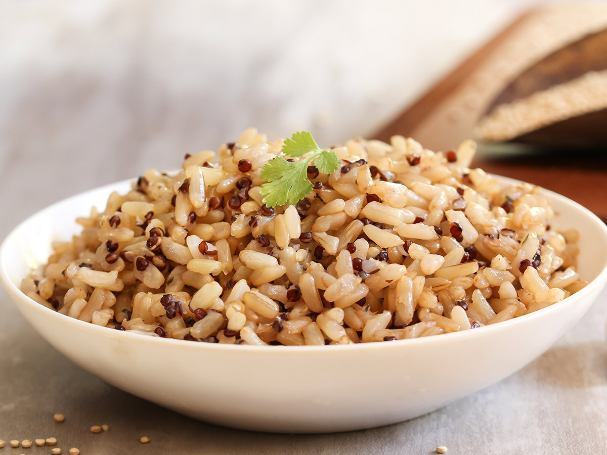 Whole Grains (Quinoa and Brown Rice)