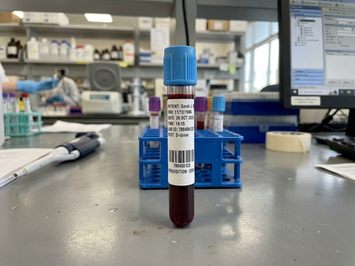 How Doctors Find a Blood Clot: D-dimer Blood Test