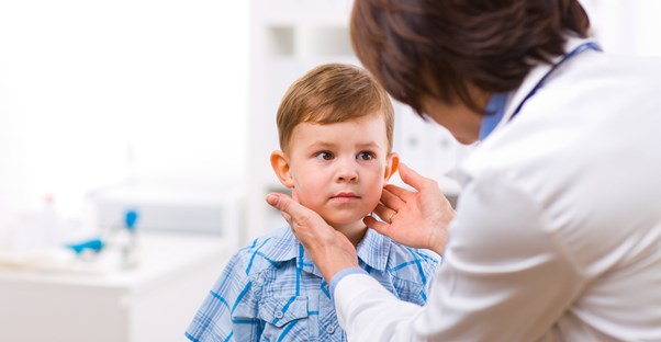 a child being treated for enterovirus D68