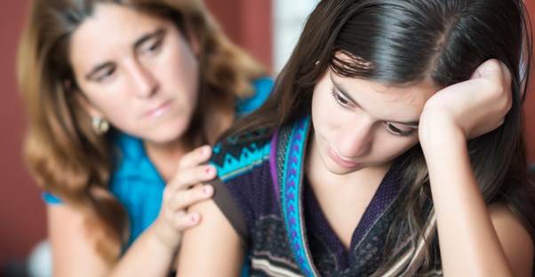 a parent who is concerned about her daughters eating disorder