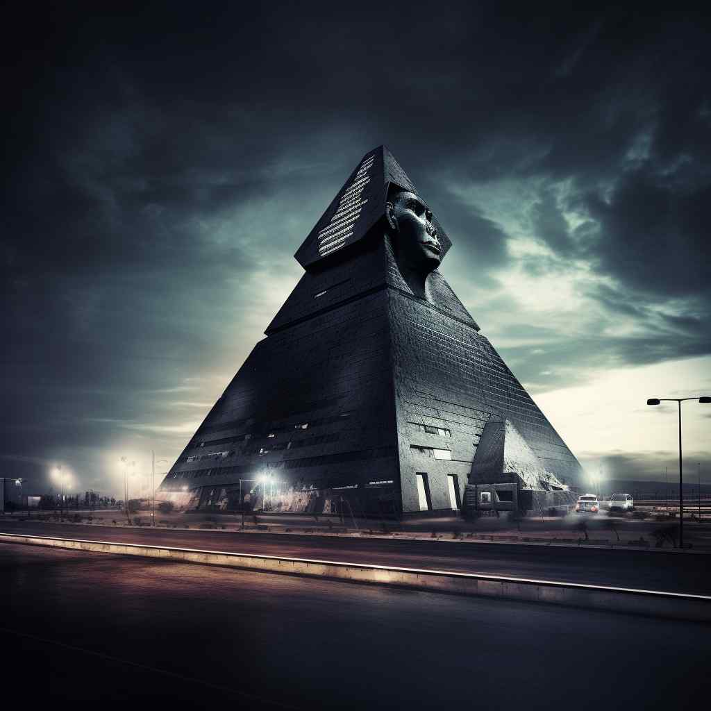 Luxor Pyramid and Sphinx