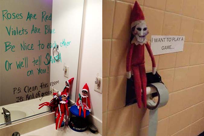 Actually, Anywhere in the Bathroom