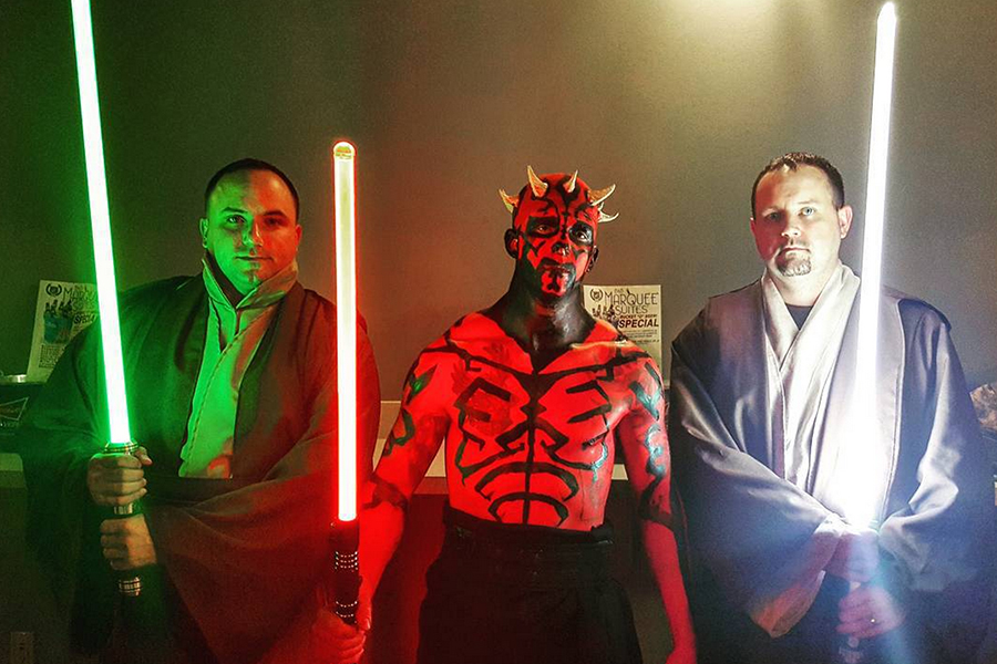 Qui-Gon Jinn, Darth Maul, Obi-Wan Kenobi