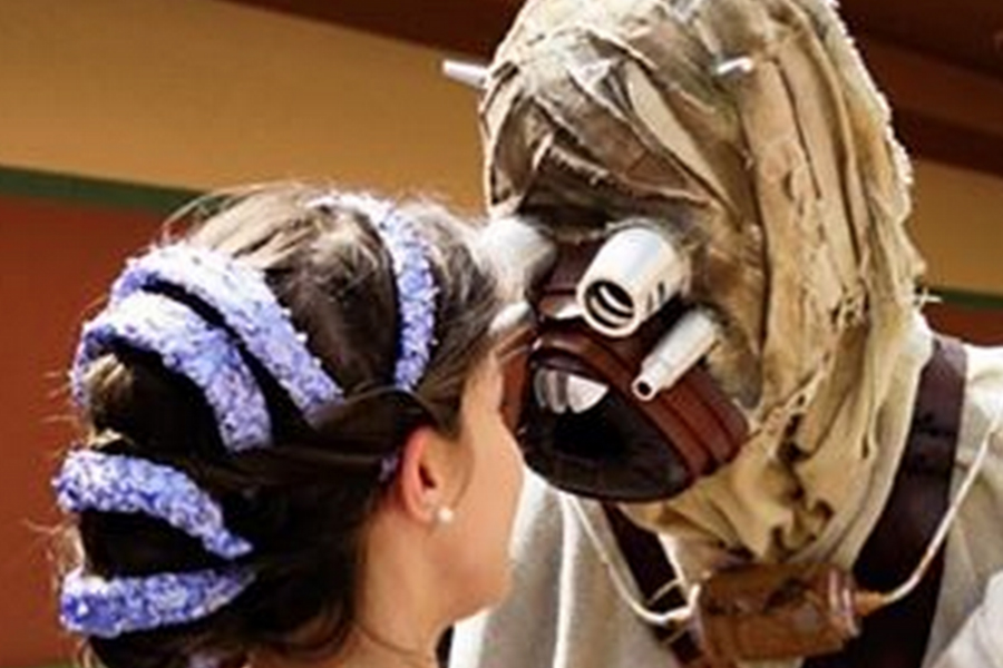 Padme Amidala and Tusken Raider