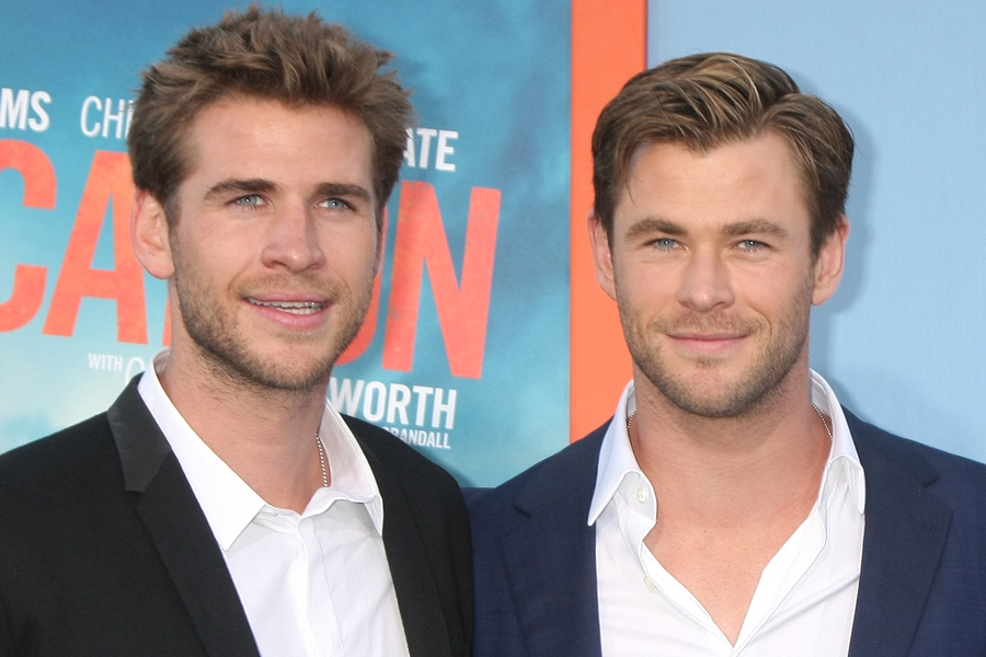 Liam Hemsworth and Chris Hemsworth