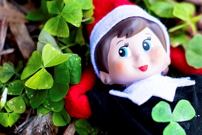 9 Ways Elf on the Shelf Celebrates St. Patrick's Day