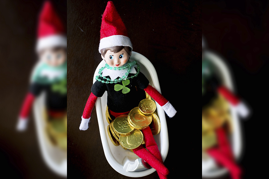 Hanging Out in a Pile of Gold