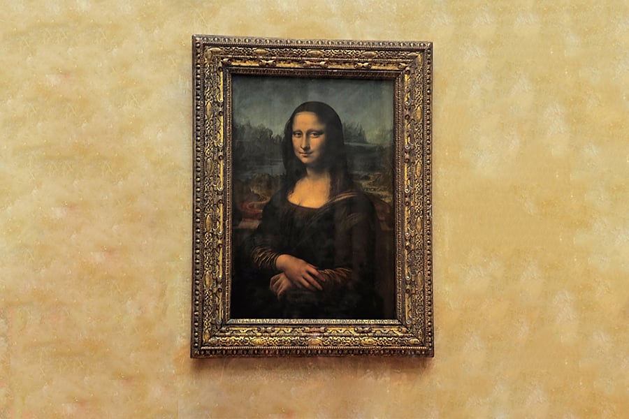 Leonardo da Vinci's 'The Mona Lisa'