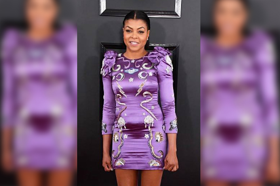 Taraji P. Henson at the Grammys