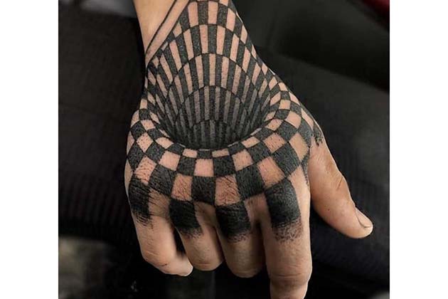 Trippy Tattoo