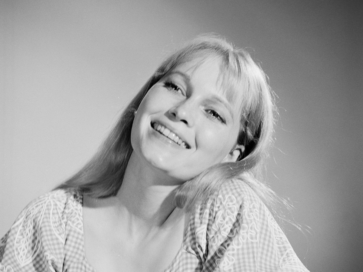 Mia Farrow Then