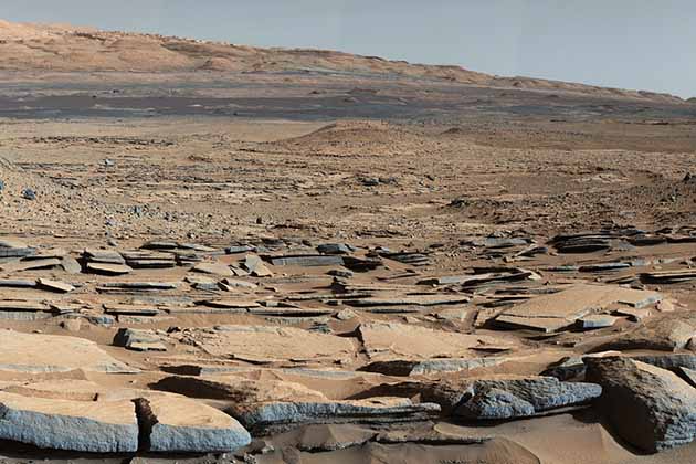 Strata on Mount Sharp