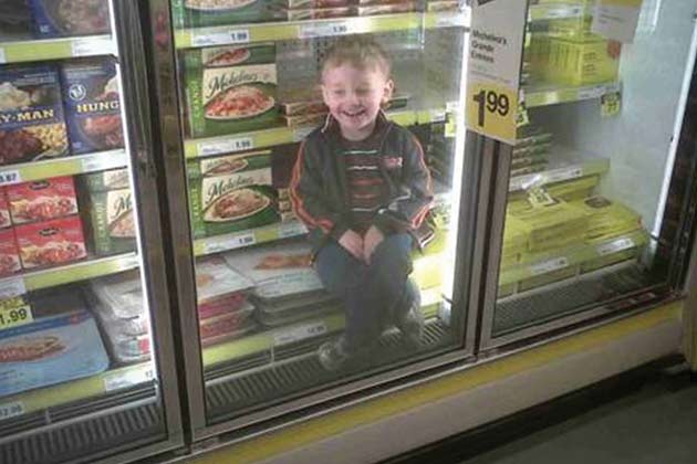 Just defrost him in the microwave, and I'm sure he'll be fine. 