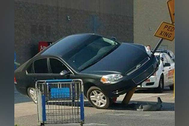 It's better than some parking jobs I've seen at Walmart!
