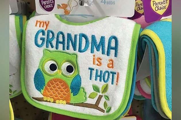 Something tells me grandma won't be pleased with this...