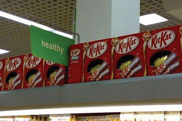 The rules of nutrition are different when you step inside a Walmart. 