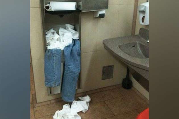 There's a story behind this photo...and I have no desire to hear it. 