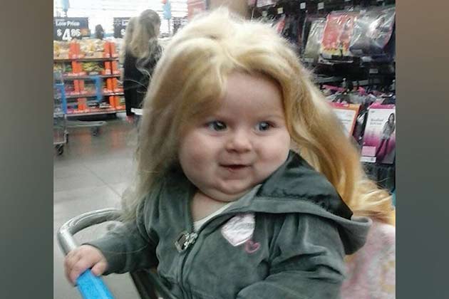 Everyone looks fabulous when they go to Walmart. 