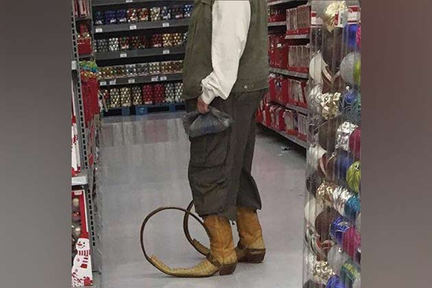 This is what you get when a cowboy and an elf fall in love. 