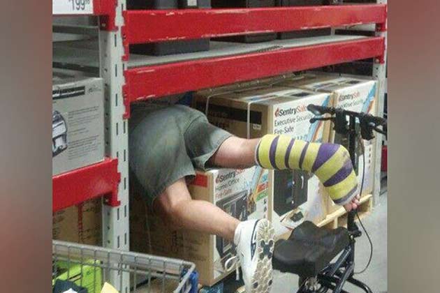 Someone is clearly hunting for a bargain. 