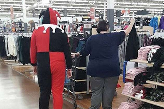 Walmart is no laughing matter...unless you're a jester. 