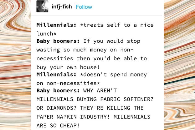 When They Questioned Millennials' Financial Decisions
