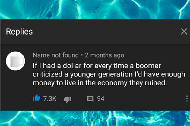 When They Criticized Millennials