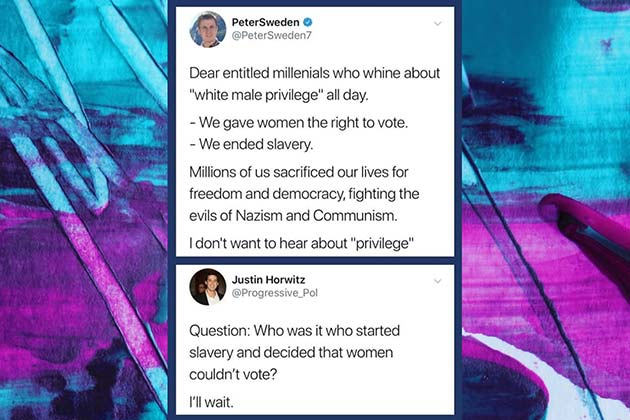 When They Refused to Acknowledge Their Own Privilege