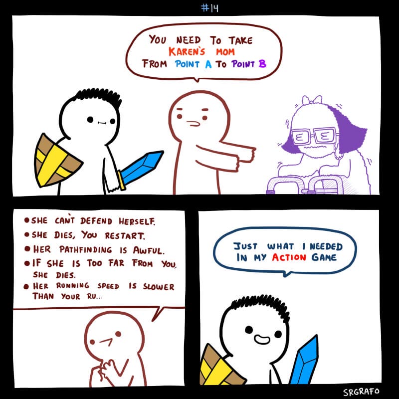 Remove All Escort Missions