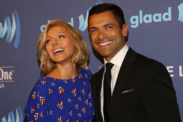 Kelly Ripa & Mark Consuelos