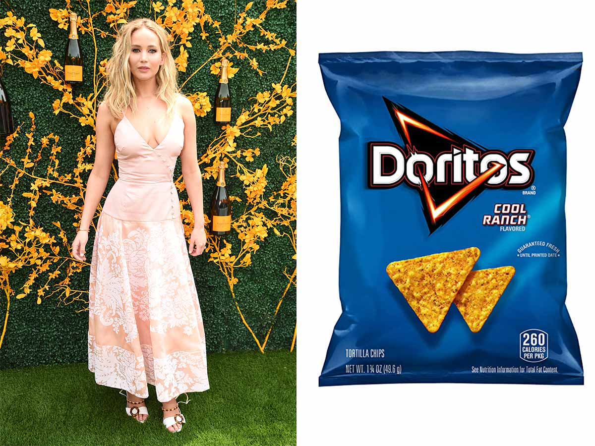 Jennifer Lawrence - Cool Ranch Doritos