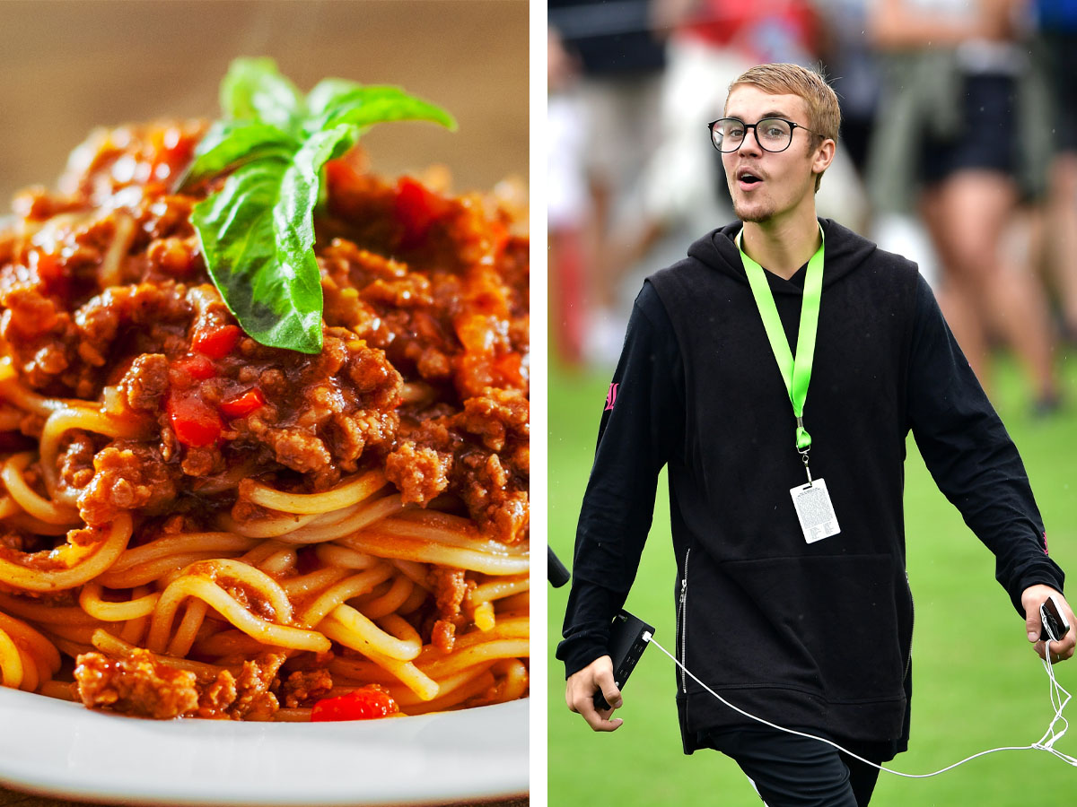 Justin Bieber - Spaghetti Bolognese