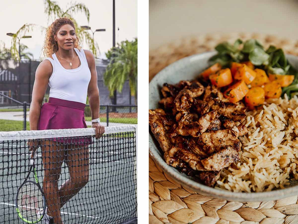 Serena Williams - Chicken and Rice