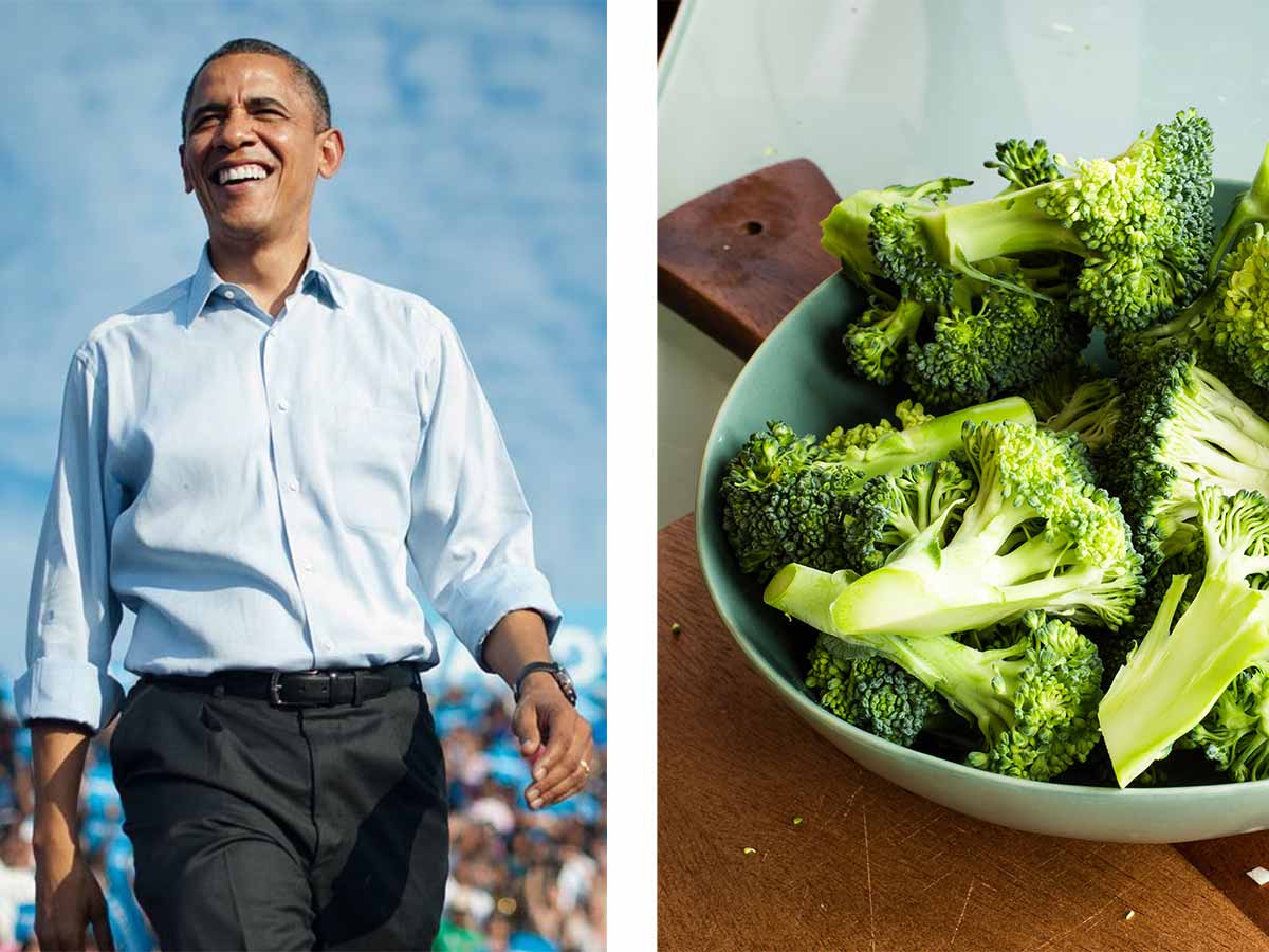 Barack Obama - Broccoli