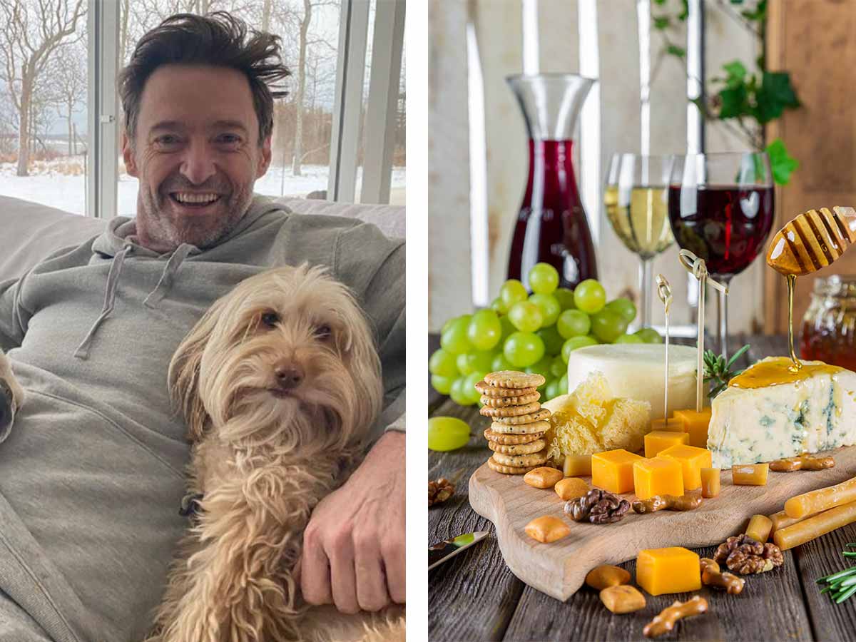 Hugh Jackman - Wine and Cheese