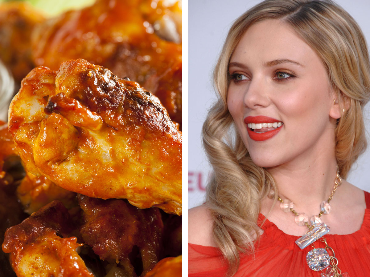 Scarlett Johansson - Buffalo Chicken Wings