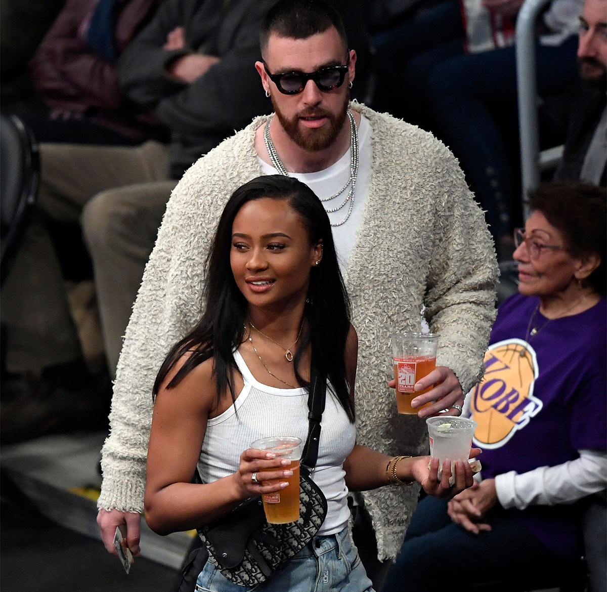 Travis kelce and maya benberry photos