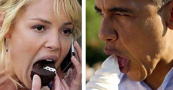 Just 30 Pictures of Celebrities Stuffing Their Faces main image