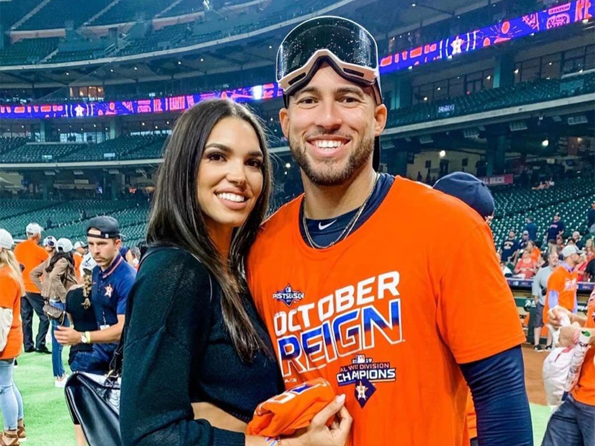 MLB wives and fans congratulate George Springer and his wife Charlise on  the birth of a second child during All-Star week