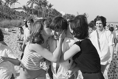 Ringo Starr at the beach