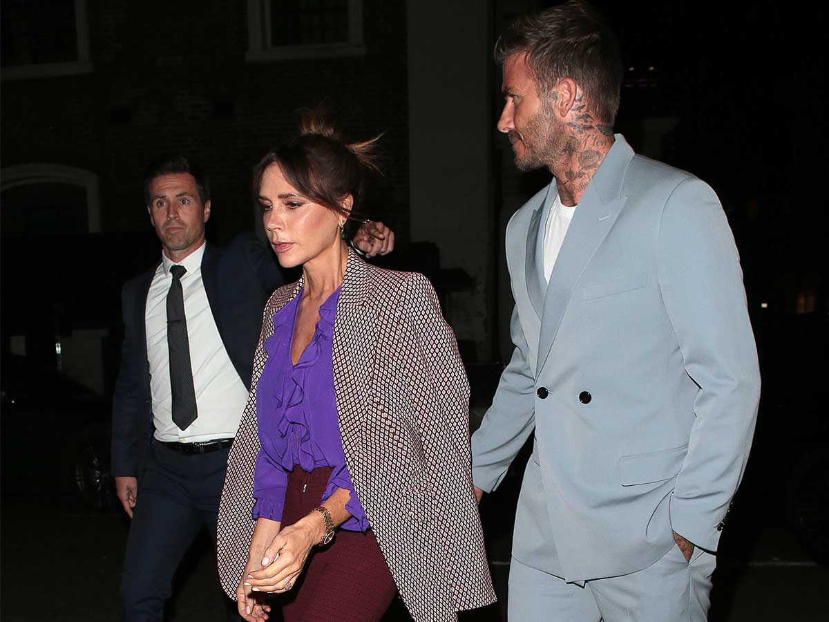 David & Victoria Beckham 